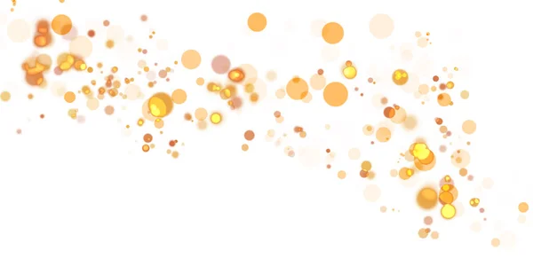 Abstract Gouden Confetti Achtergrond — Stockfoto