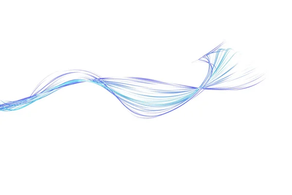 Елемент Дизайну Синьої Хвилі — стокове фото