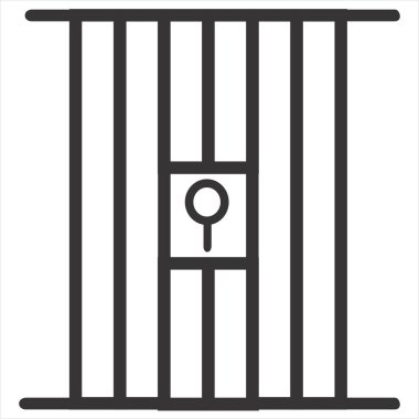 Icon image illustration, black and white in color, on a transparent background