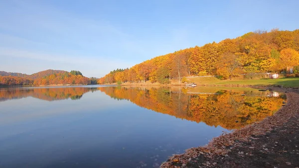 Widok Jesienny Park Sezon Jesienny — Zdjęcie stockowe