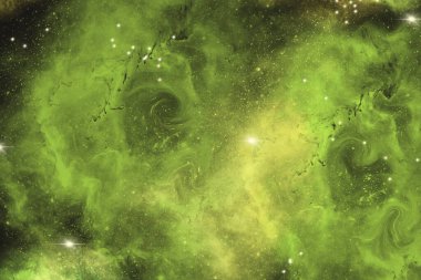 Derin uzayda güzel bir galaksi. Bu görüntünün unsurları Nasa tarafından desteklenmektedir.