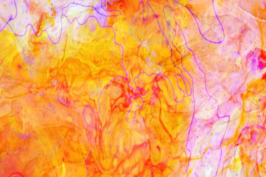 acrylic colors on a white background