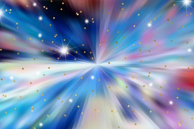 Yıldızlı ve yıldızlı soyut arkaplan