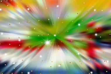 Renkli ışıklarla soyut arkaplan