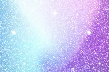 blue glitter abstract background with bokeh lights