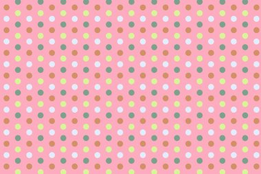 polka dot pattern. seamless background.