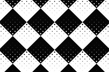 soyut geometrik siyah beyaz desen, vektör illüstrasyonu