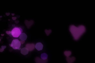 Bokeh ışıkları ile soyut arkaplan