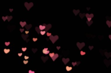 Bokeh ışıkları ile soyut arkaplan