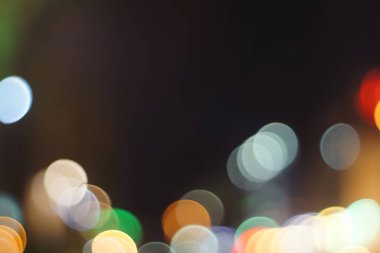 Bokeh ışıkları ile soyut arkaplan