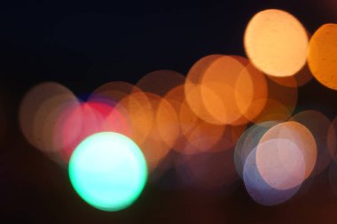 Bokeh ışıkları ile soyut arkaplan