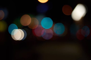 Bokeh ışıkları ile soyut arkaplan