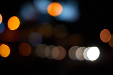 Bokeh ışıkları ile soyut arkaplan