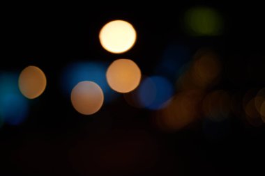 Bokeh ışıkları ile soyut arkaplan