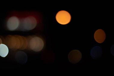 Bokeh ışıkları ile soyut arkaplan