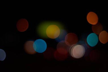 Bokeh ışıkları ile soyut arkaplan