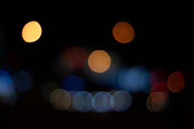 Bokeh ışıkları ile soyut arkaplan