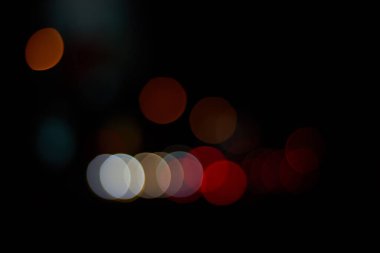 Bokeh ışıkları ile soyut arkaplan