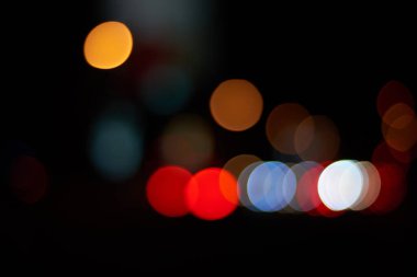 Bokeh ışıkları ile soyut arkaplan