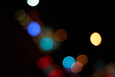 Bokeh ışıkları ile soyut arkaplan