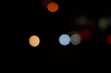 Bokeh ışıkları ile soyut arkaplan