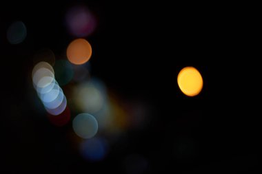 Bokeh ışıkları ile soyut arkaplan