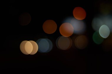 Bokeh ışıkları ile soyut arkaplan