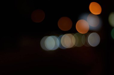 Bokeh ışıkları ile soyut arkaplan