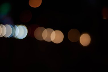 Bokeh ışıkları ile soyut arkaplan