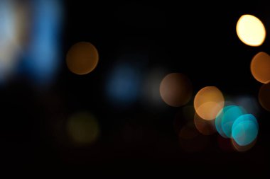 Bokeh ışıkları ile soyut arkaplan