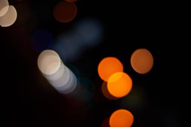 Bokeh ışıkları ile soyut arkaplan