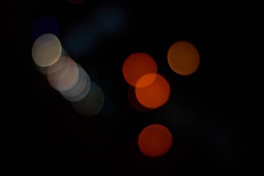 Bokeh ışıkları ile soyut arkaplan