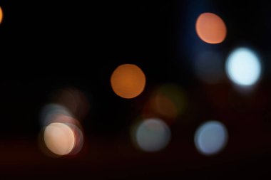 Bokeh ışıkları ile soyut arkaplan