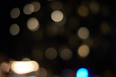 Bokeh ışıkları ile soyut arkaplan