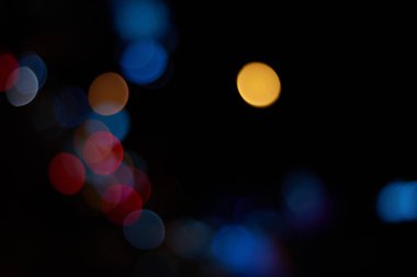 Bokeh ışıkları ile soyut arkaplan