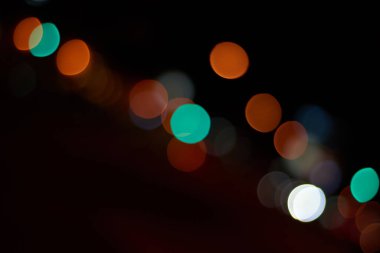 Bokeh ışıkları ile soyut arkaplan