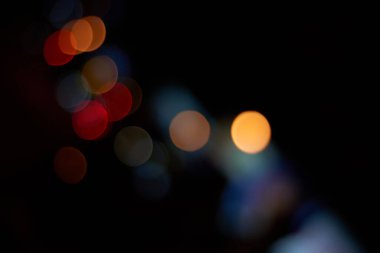 Bokeh ışıkları ile soyut arkaplan