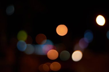 Bokeh ışıkları ile soyut arkaplan