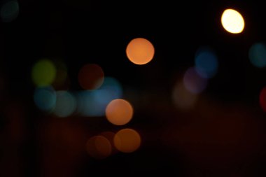 Bokeh ışıkları ile soyut arkaplan