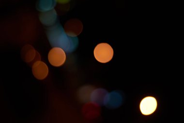 Bokeh ışıkları ile soyut arkaplan