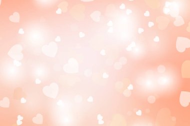 Kalpli sevgililer günü geçmişi. vektör illüstrasyonu