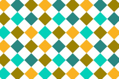 Geometrik şekilli kusursuz desen, vektör illüstrasyonu