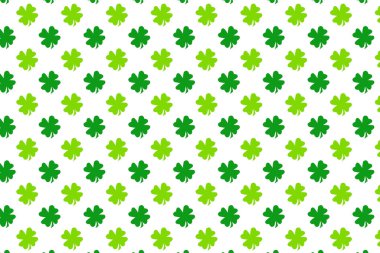 green clover leaf pattern background