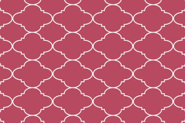 Geometrik şekilli kusursuz desen, vektör illüstrasyonu