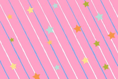 Renkli yıldızlı soyut arkaplan