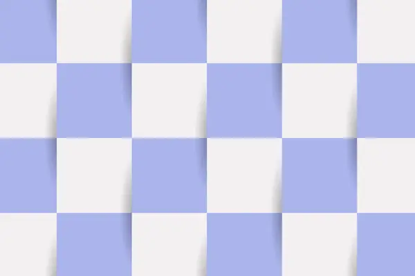 square tiles with white and blue squares
