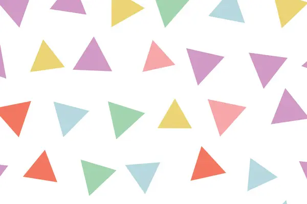 Geometrik şekilli kusursuz desen vektör çizimi