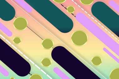 Abstract flat geometric modern background and wallpaper