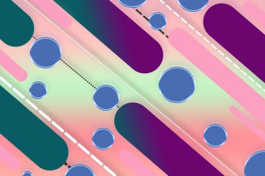 Abstract flat geometric modern background and wallpaper