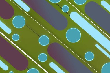 Abstract flat geometric modern background and wallpaper